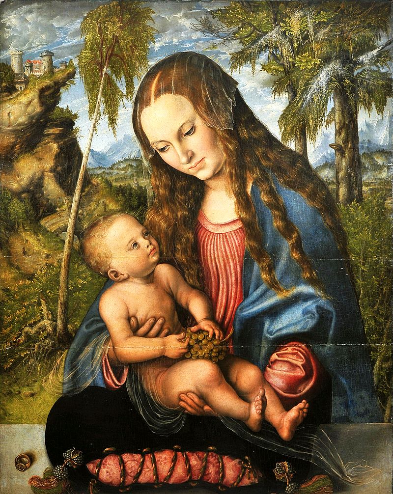 800px-Cranach_Madonna_under_the_fir_tree
